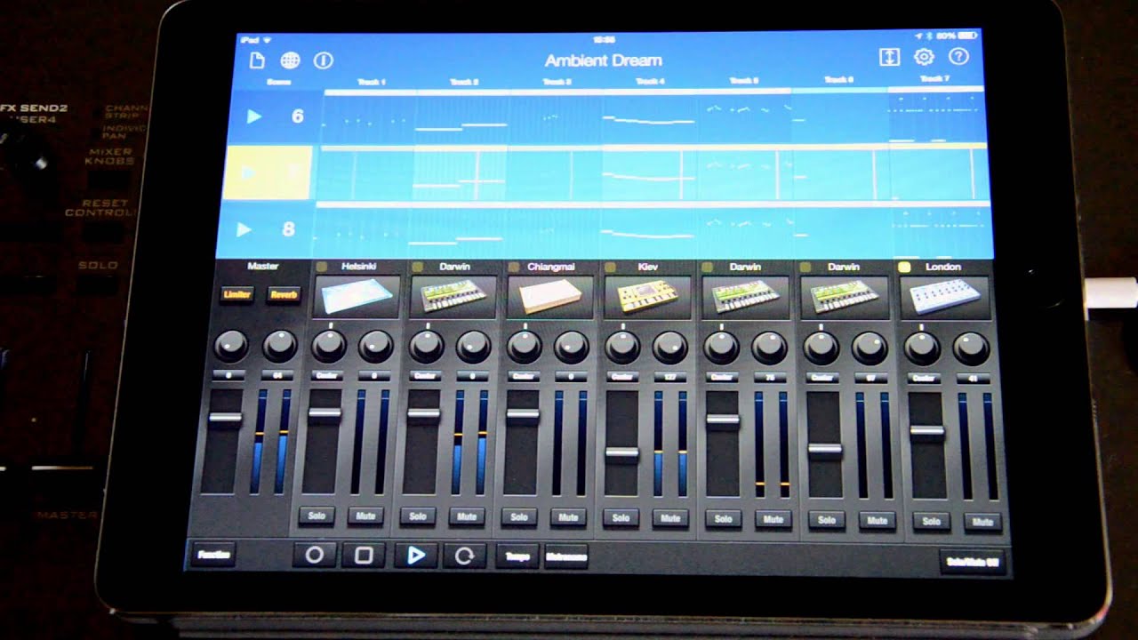 Korg Gadget song (ambient): Lost in a Dream