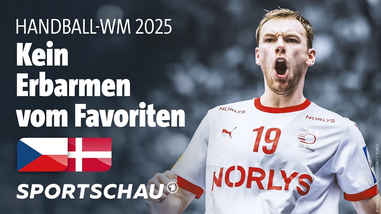 Tschechien - Dänemark Highlights | Handball-WM 2025 | Sportschau