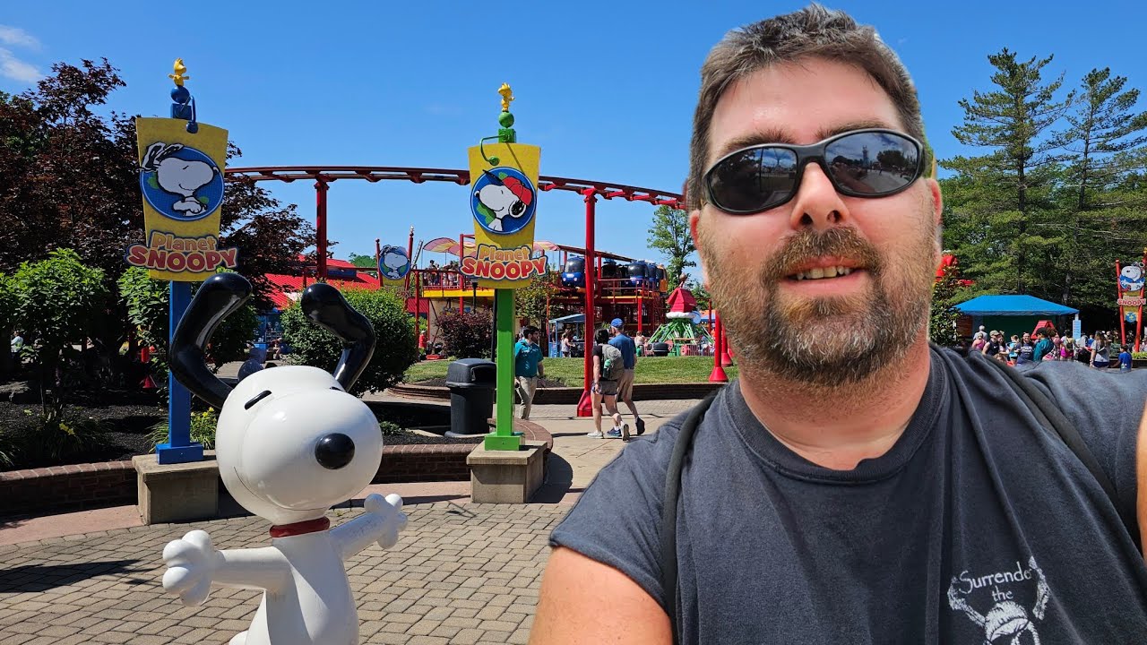 Camp Snoopy OPENS At Kings Island | Full Tour & Trying NEW Foods! | Mason OH