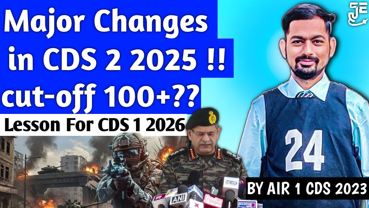 Cutoff Scenario Changed Completely || CDS 2 2025 Result || Major Changes For Next CDS || By AIR 1