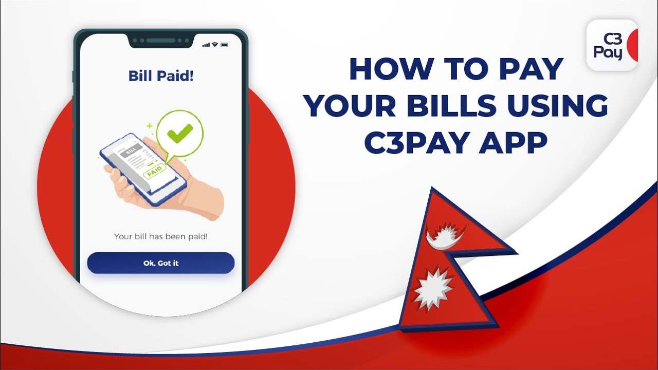 How to pay your Nepali bills from the UAE using C3Pay app