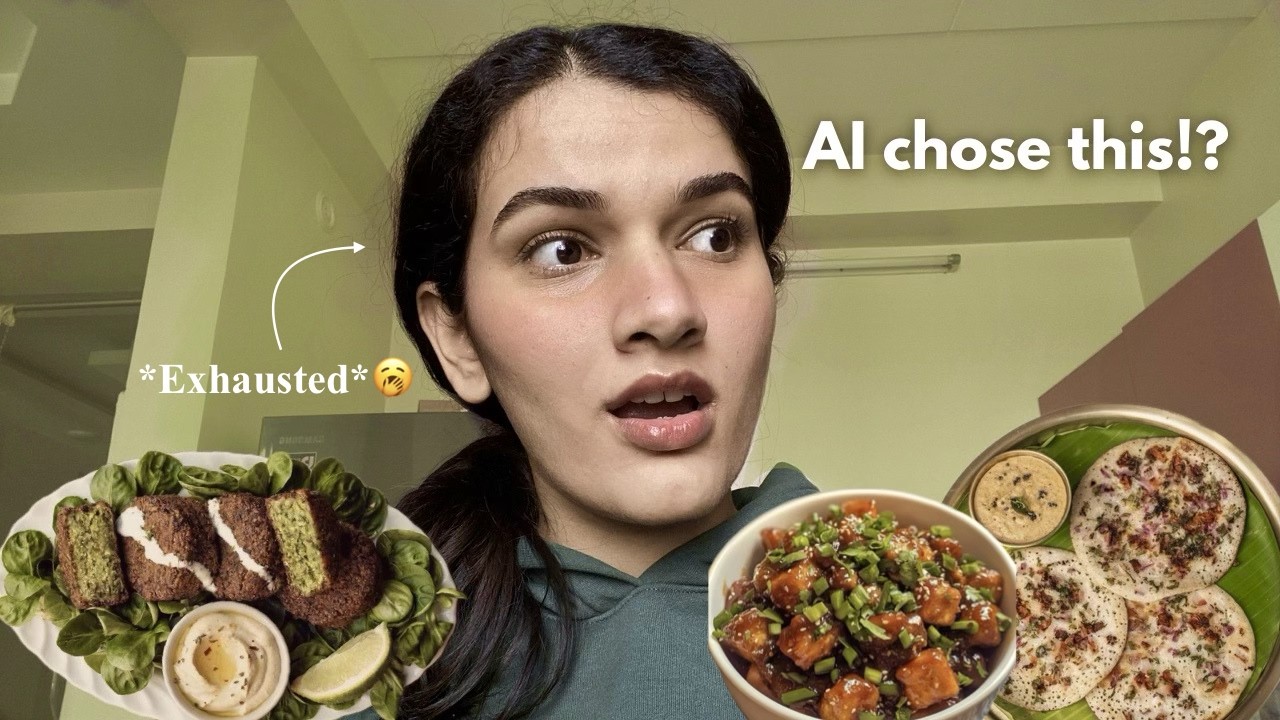 AI Controls What I Eat for 24 Hours🤖🥬