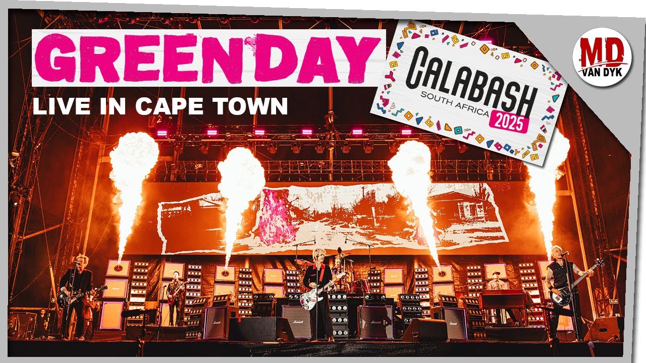Green Day - The American dream is killing me, Live in Cape Town