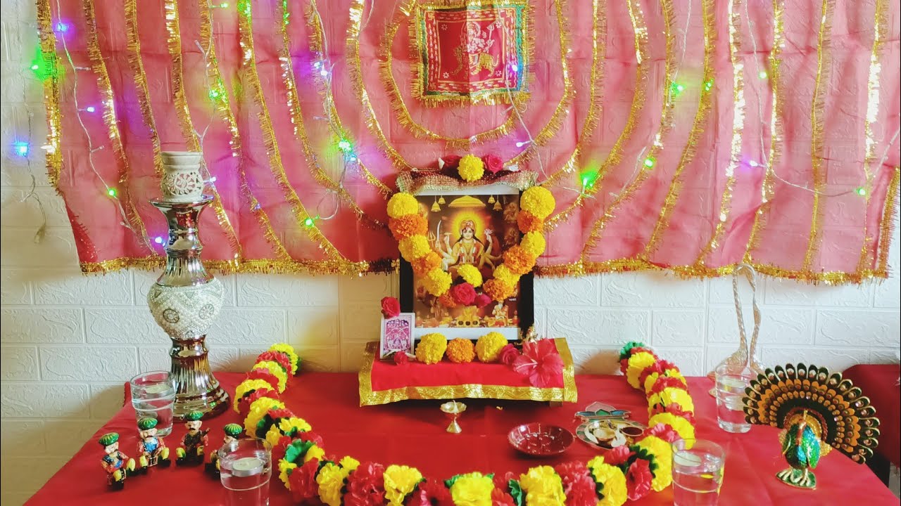 Navratri Pooja & kanya poojan || Navratri at Al Dhannah city #navratrispecial #navratripoojan