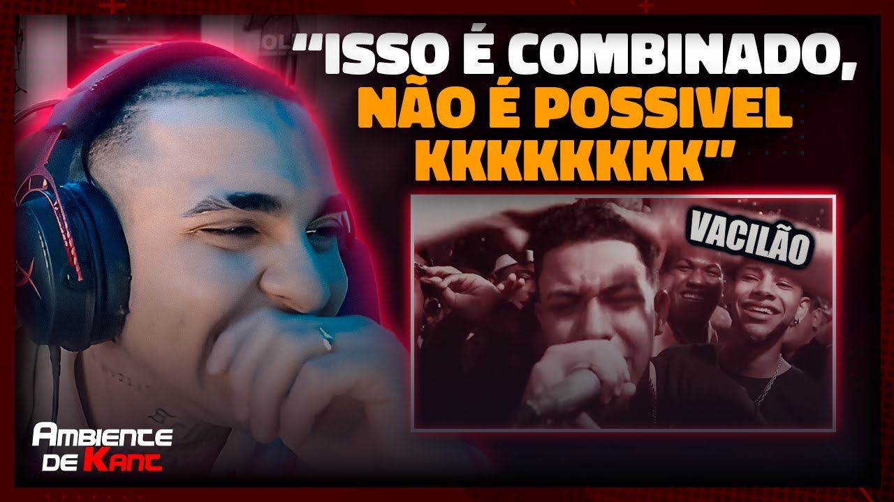 KANT REAGE A OS VACILOS NA RIMA MAIS ENGRAÇADOS! | Ambiente de Kant