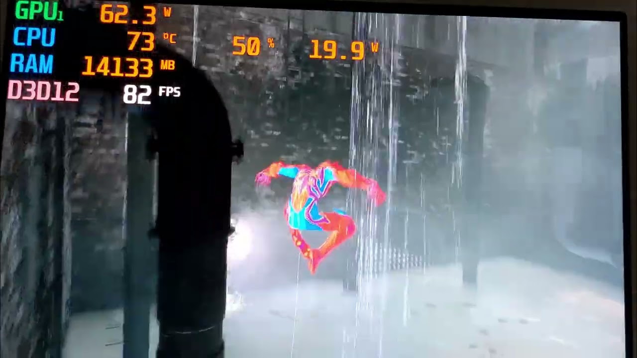 2060 Max-Q - FPS test - Spider-Man Remastered