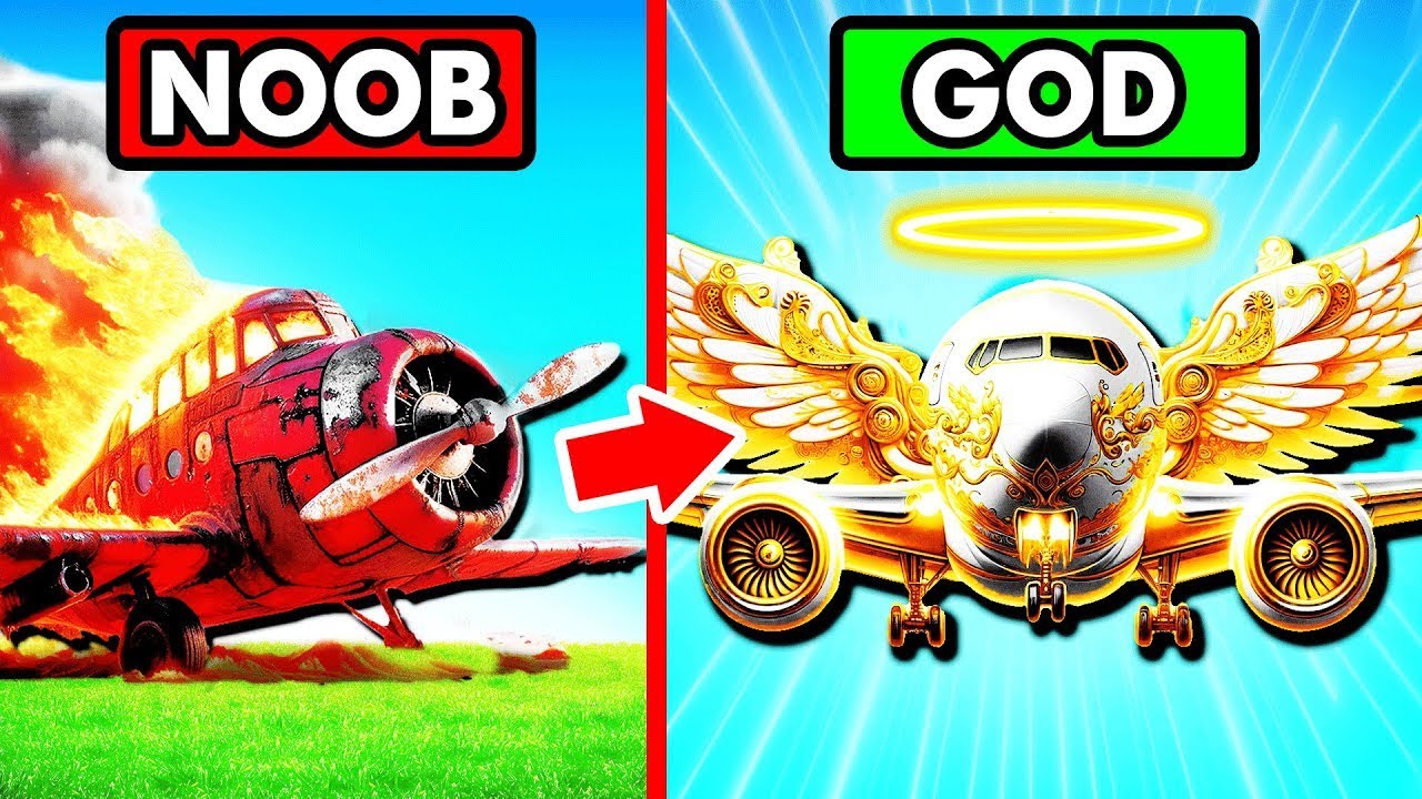 Mejorando AVION NOOB a AVION DIOS