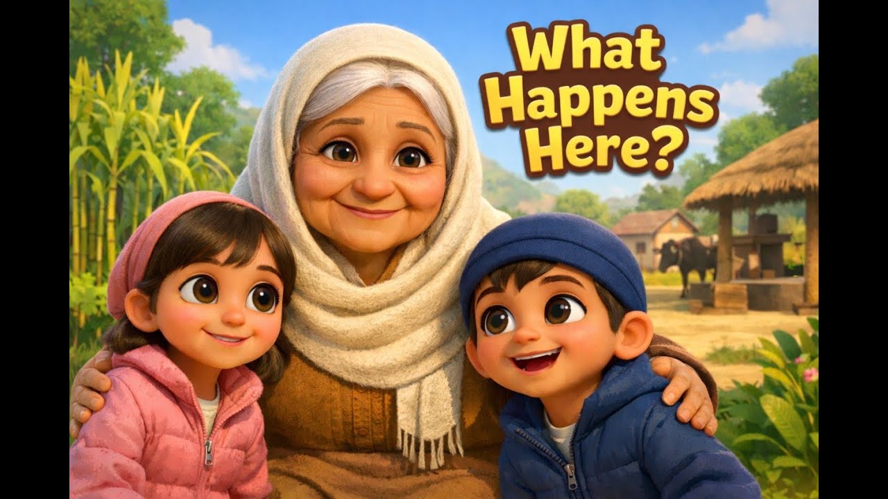 A Winter Day at Grandma’s 🏡 | A Kids Story |Islamic Moral Story for Kids | Little Deen World