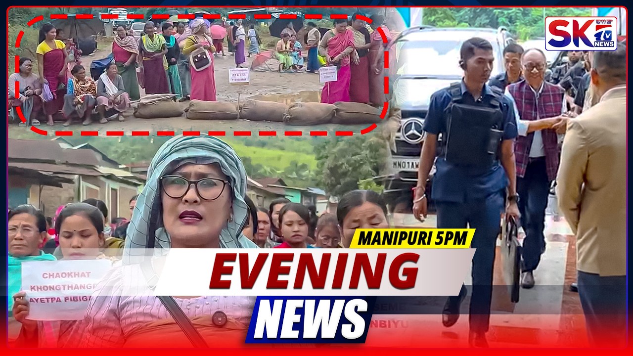 SKTV'S EVENING MANIPURI NEWS [02/10/26 - 05:00 PM] [LIVE]