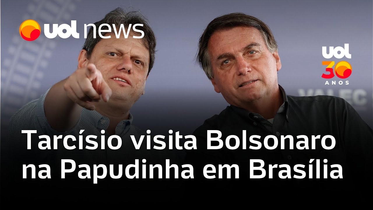 Tarc&iacute;sio chega na Papudinha para visitar o ex-presidente Jair Bolsonaro