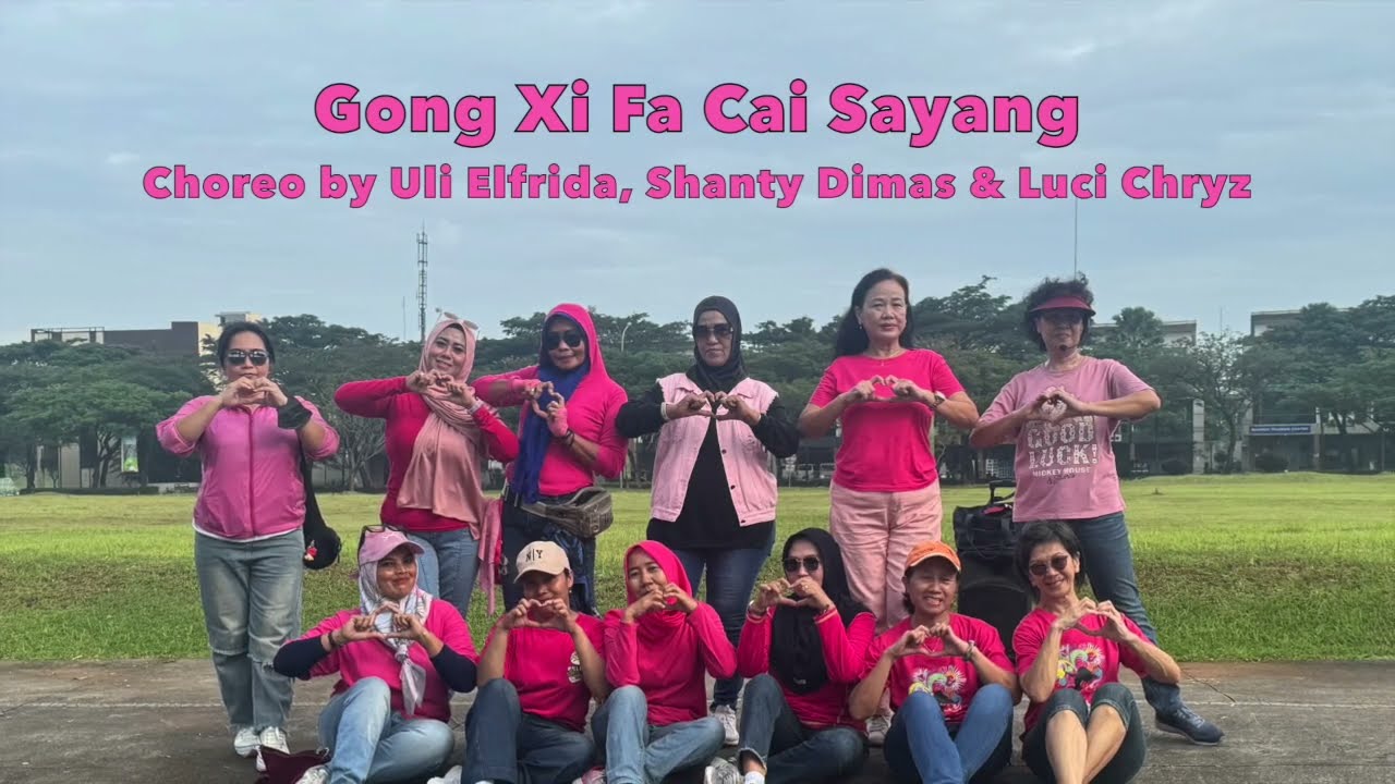 Gong Xi Fa Cai Sayang -Line Dance - Monika LD & friends