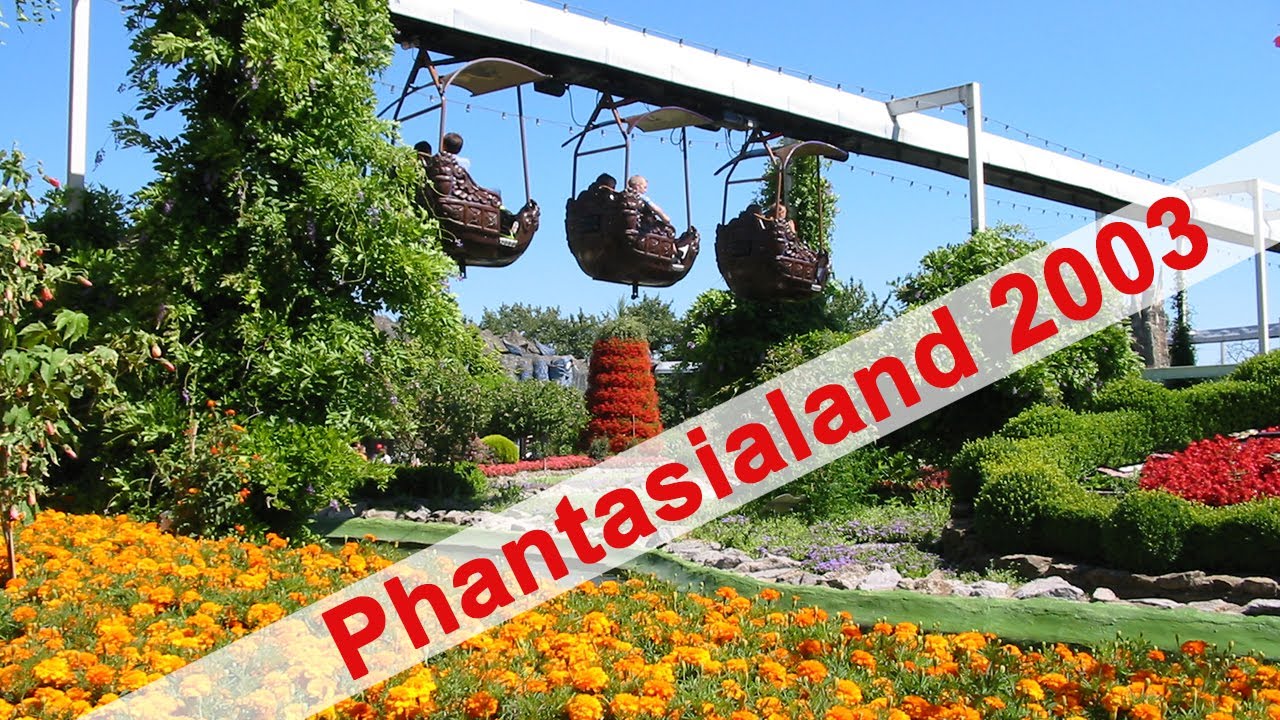 Phantasialand 2003 mit vielen bereits geschlossenen Attraktionen