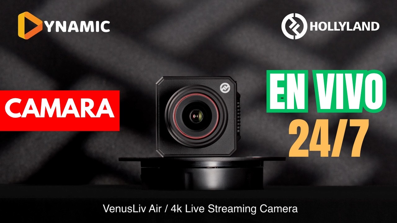 Venusliv Air la nueva camara de Hollyland 4k para transmisiones en vivo 24/7
