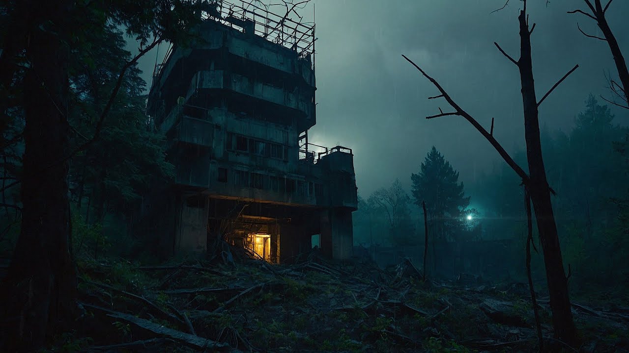 Fading Light - Immersive Dark Ambient Music - Post Apocalyptic Rain Ambience