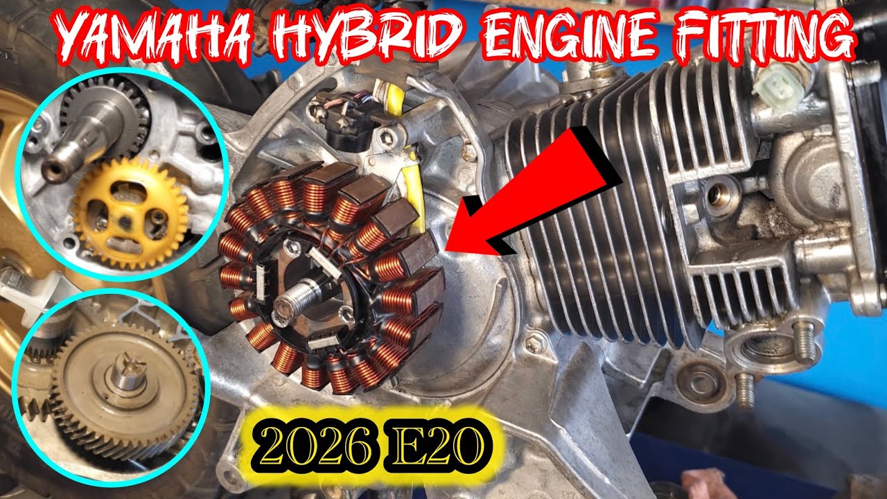 Yamaha Hybrid Engine Rebuild tutorial | Ray Zr 125 