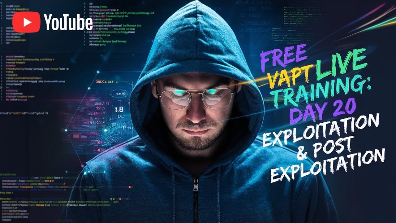 Free Vapt Live Training : Day 20 Exploitation & Post Exploitation