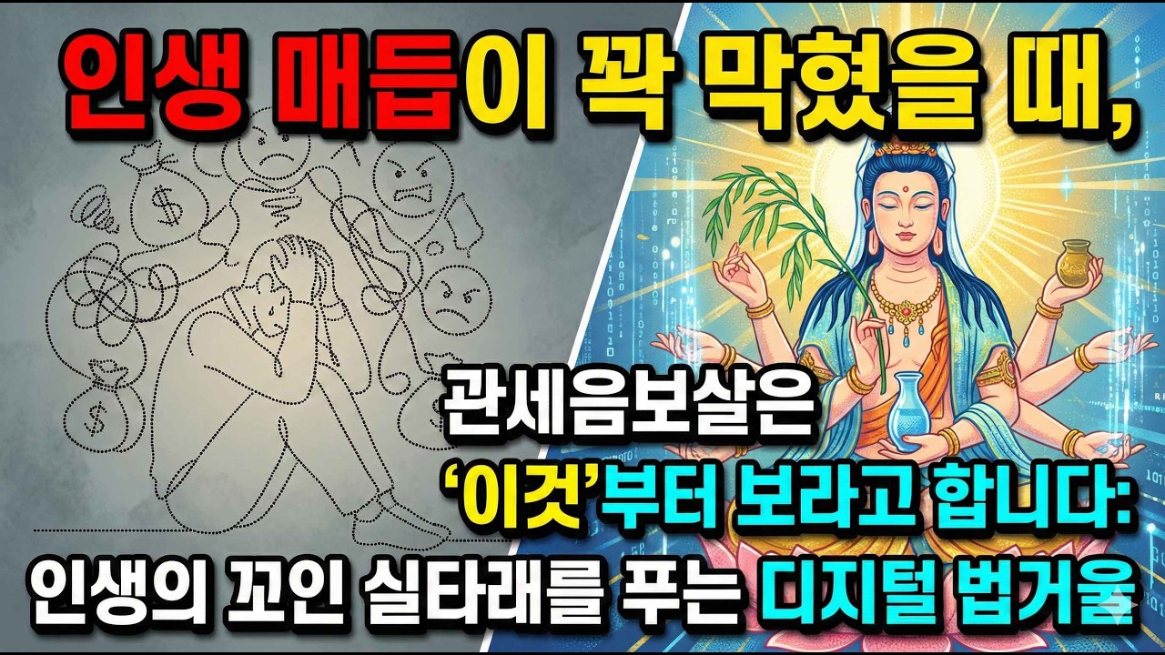 돈, 인간관계, 불안---   인생의 모든 꼬인 매듭을 단번에 푸는 ‘관세음보살’ 활용법 ㅣ 불교드라마