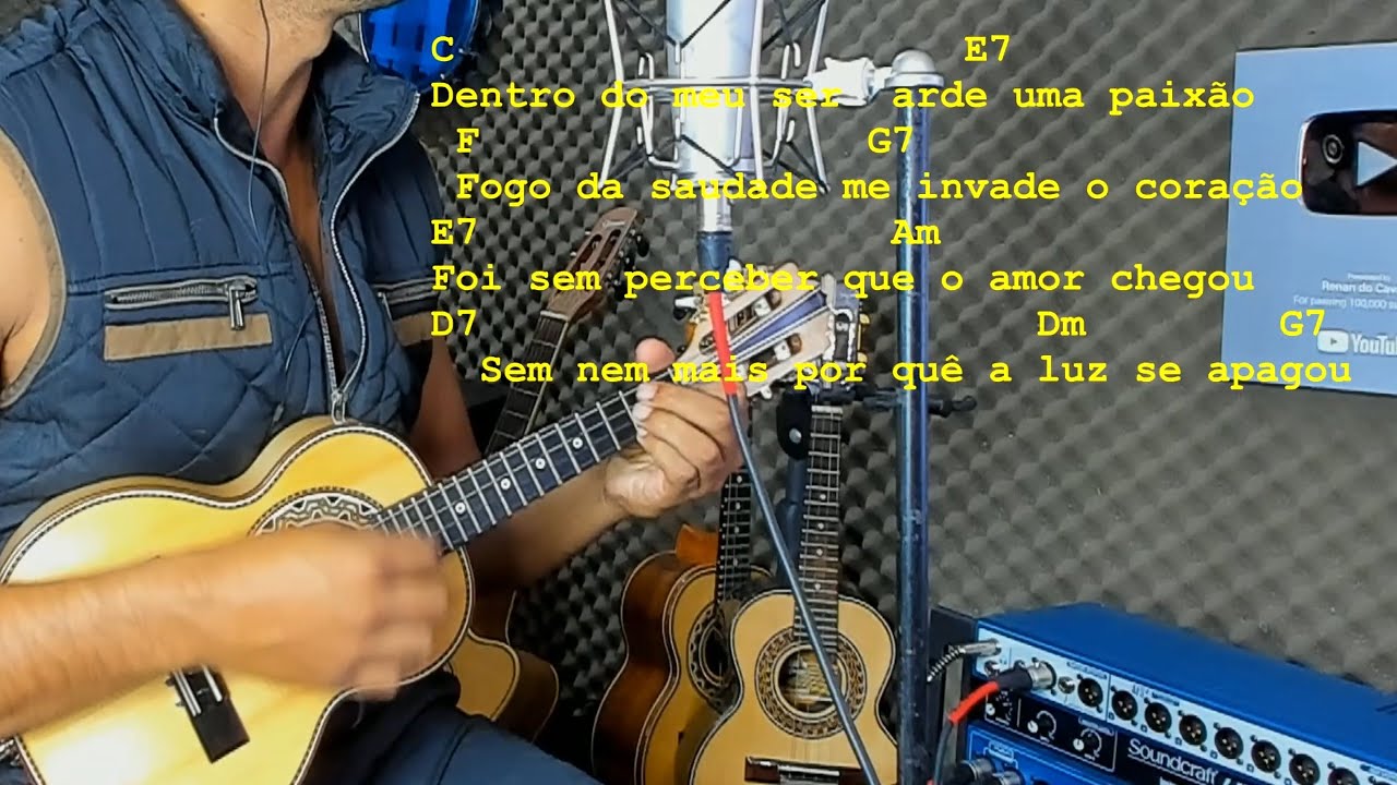 Acordes - FOGO DE SAUDADE - Arlindo Cruz & Sombrinha - Fundo de Quintal - Simplificada