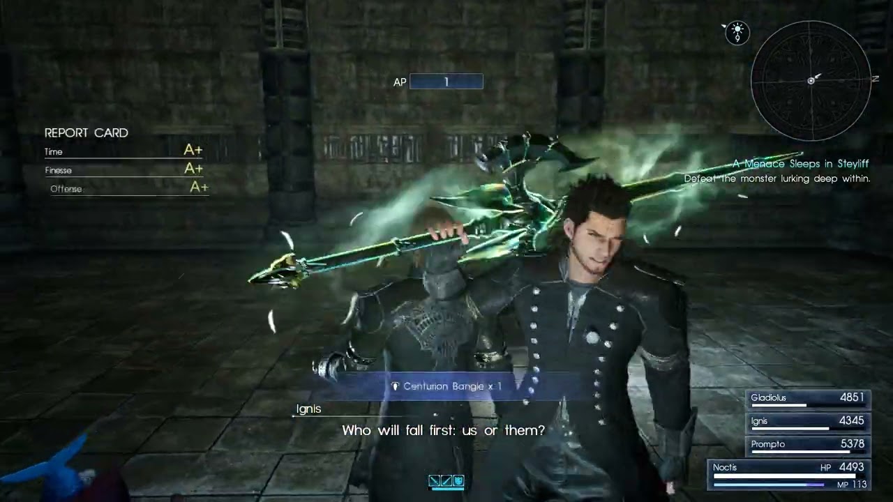FFXV: Level 1 Chocobros vs. Steyliff Menace - last camp to end - no items, no equalizer, no armiger