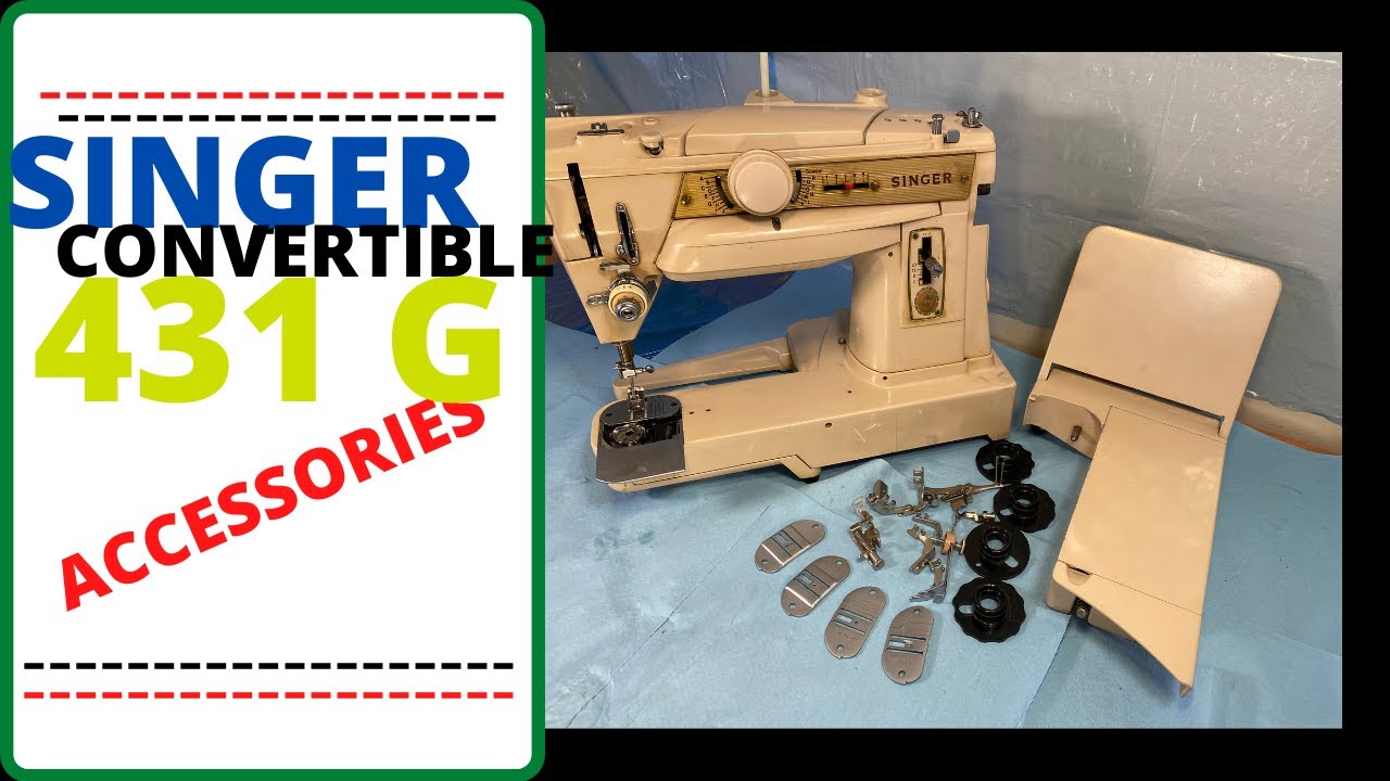 Singer 431 G Combination Vintage Singer Sewing Machines