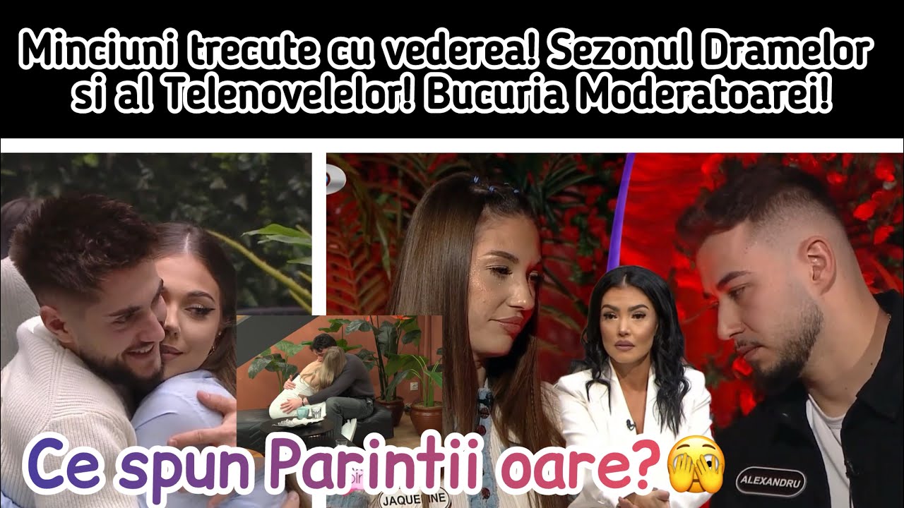 Minciuni trecute cu vederea! Sezonul Dramelor si al Telenovelelor! Bucuria Moderatoarei!