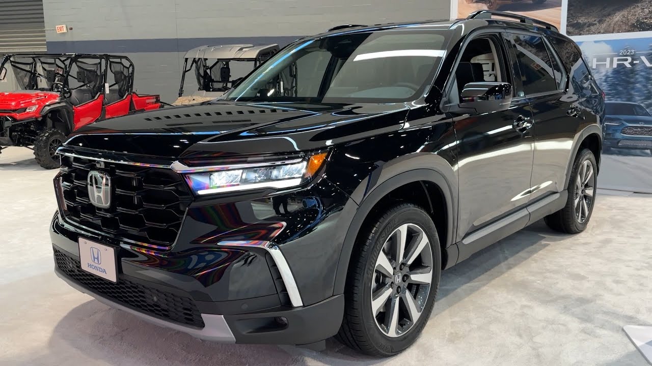 New HONDA PILOT 2023 - FIRST LOOK & visual REVIEW (AWD Elite)