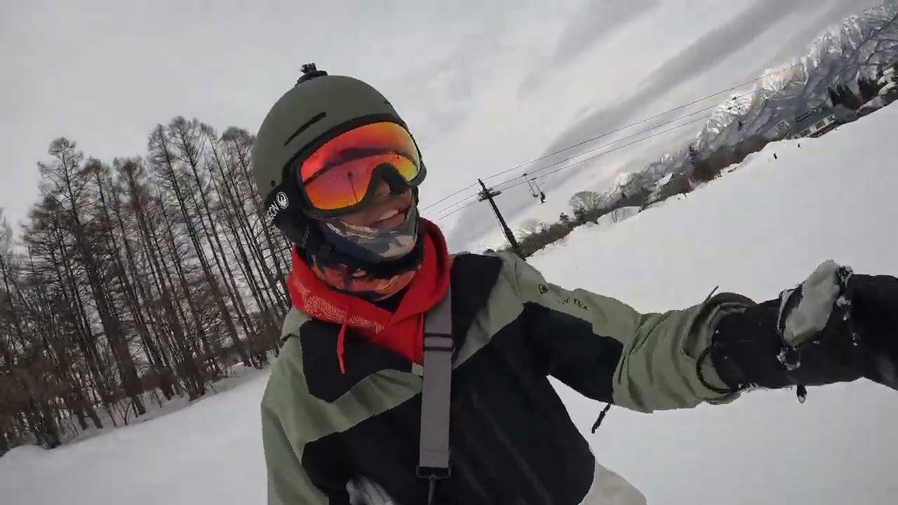 Tsugaike baby slopes with Ires