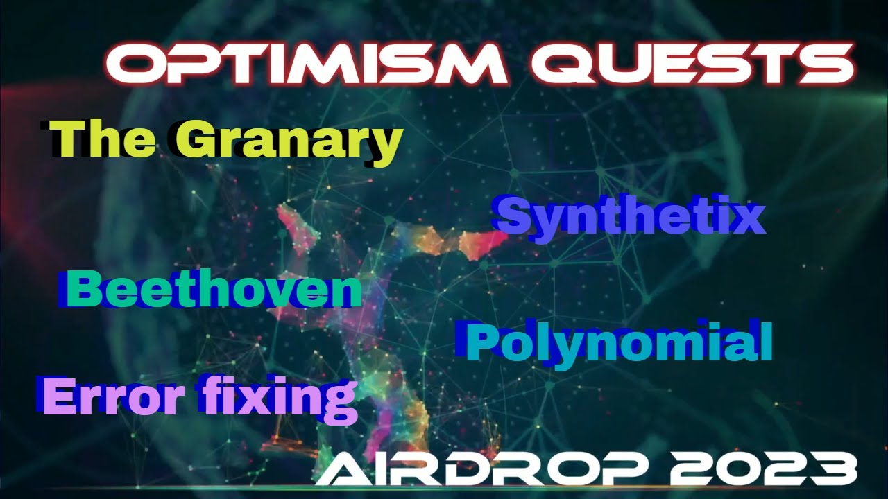 Optimism quests - NFT claiming tutorial. Be airdrop ready !