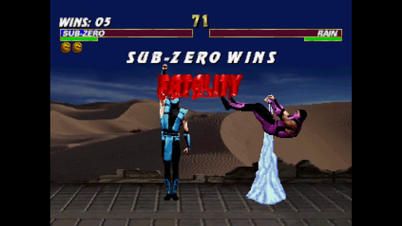 Mortal Kombat Trilogy PS1 - Classic Sub-Zero Playthrough