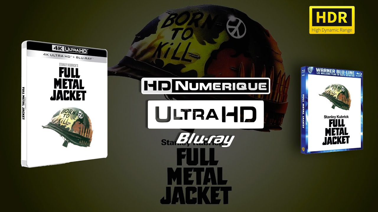 [HDR Required] Full Metal Jacket (1987) : 4K Ultra HD vs Blu-ray Comparison