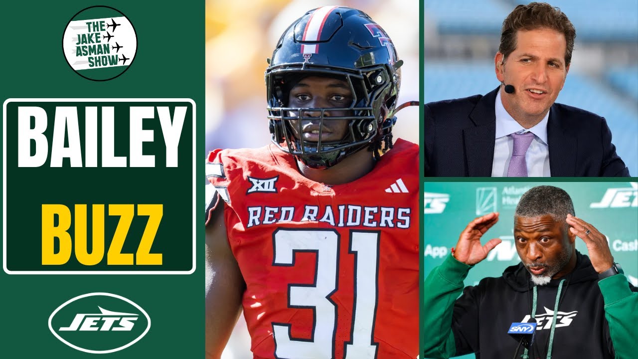 🚨 Jets Draft LEAK? Insider DOUBLES DOWN on David Bailey at No. 2!