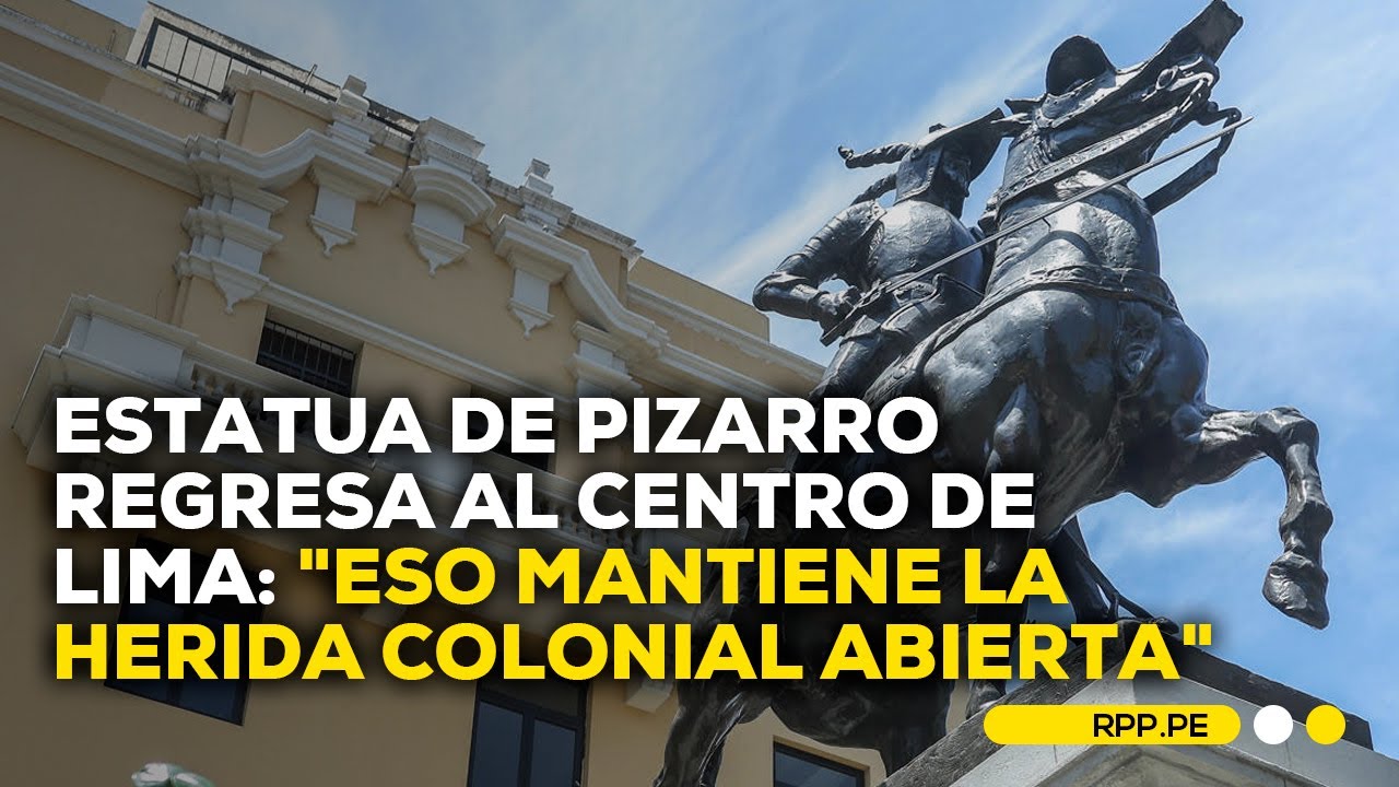 Javier Lizarzaburu se opone a la reubicación de la estatua de Pizarro #ENFOQUERPP | ENTREVISTA