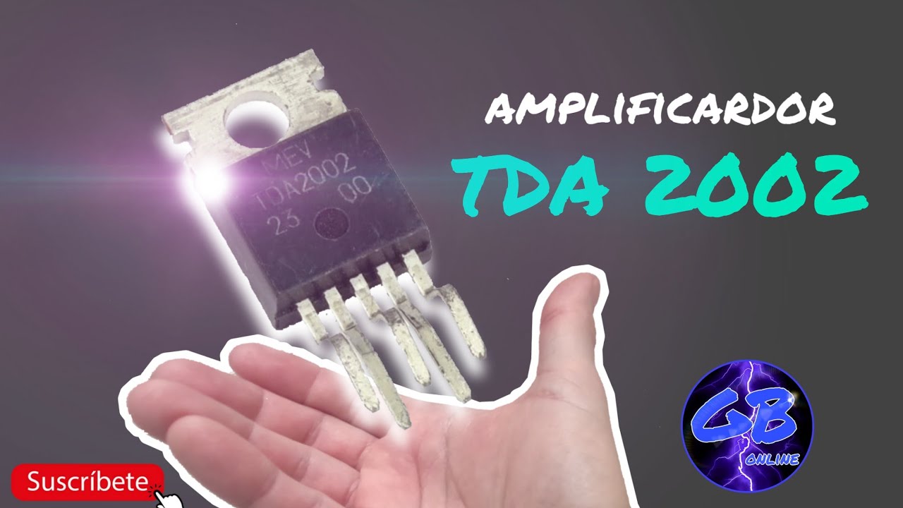 Amplificador con tda2002