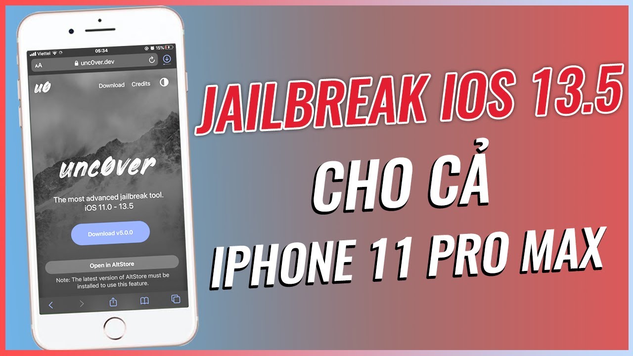 Hướng Dẫn Jailbreak iOS 13.5 Mới Nhất Th&agrave;nh C&ocirc;ng 100% - Chỉ Một Lần Nhấp