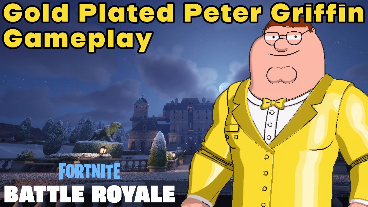Gold Plated Peter Griffin | Fortnite - No Commentary