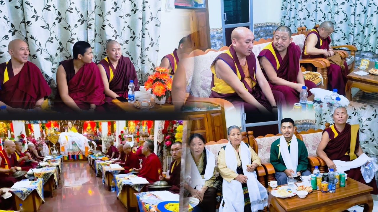འབྲས་གོ་བོ་ཁང་ཚན་གྱི་ལོ་གསར་ལ་དཔལ་ལྡན་ལྷ་མའི་ཚེས་གཏོར་ཚོགས་སྐབས་ཀྱི་བརྙན་ཐུང་།