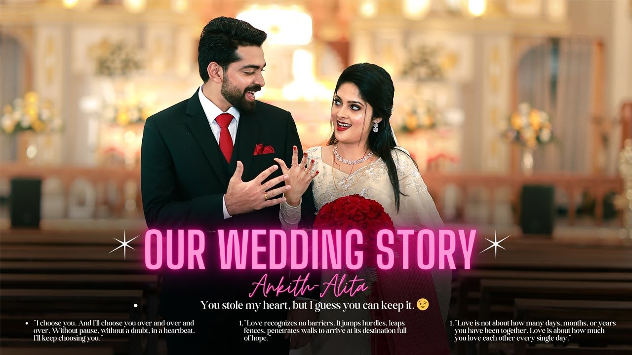 Kerala Best Christian Wedding Photography |Ankith-Alinta|Best Wedding Highlight Video In Kochi