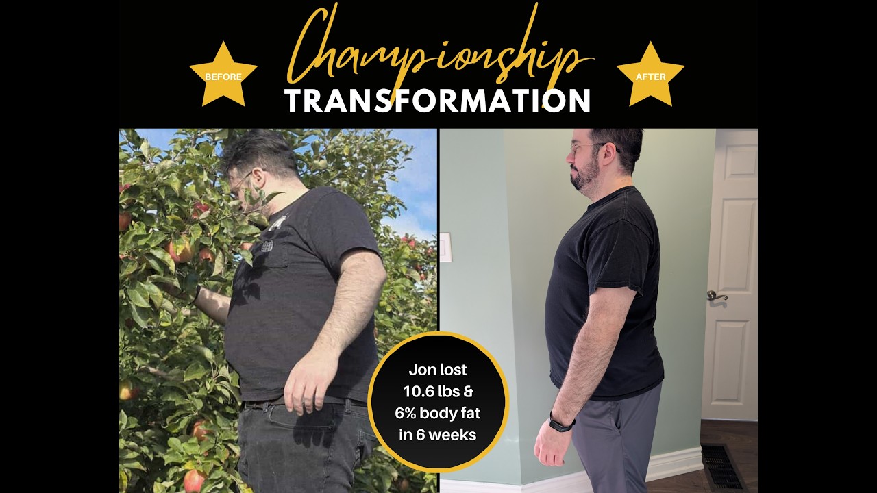 How Jon Lost 20 Pounds of Fat in 6 Weeks and Gained Muscle