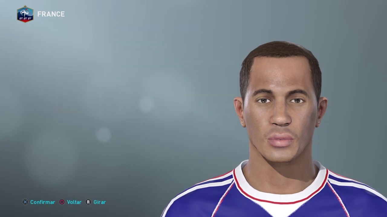 THIERRY HENRY WORLD CUP 98 - FACE BUILD - PES 19