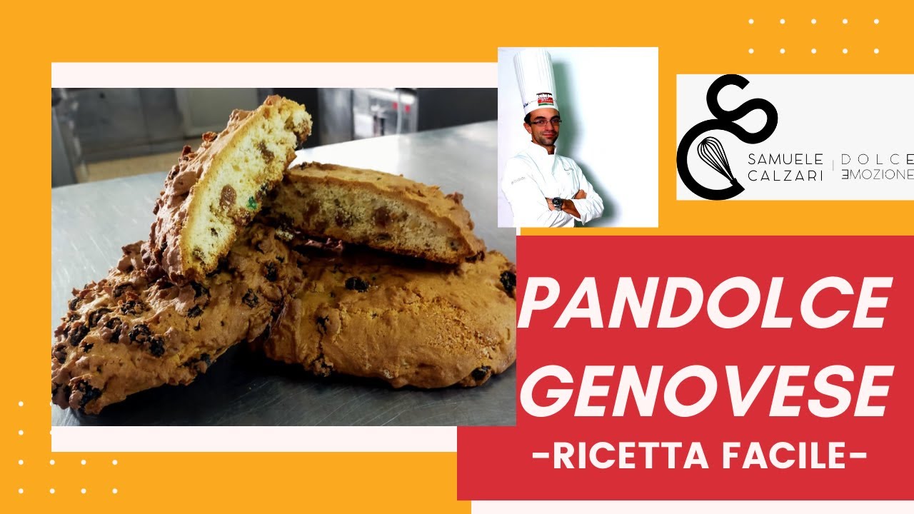 PANDOLCE GENOVESE -ricetta originale- #samuelecalzari #pandolce #ricetteveloci
