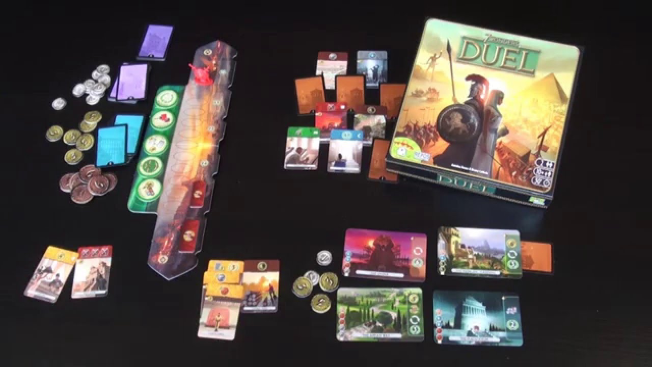 speluitleg 7 Wonders Duel