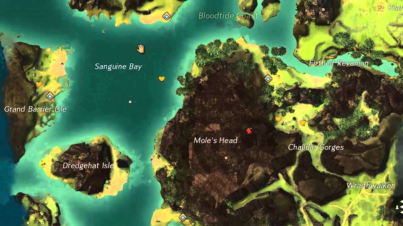 Bloodtide Coast - Completed Map