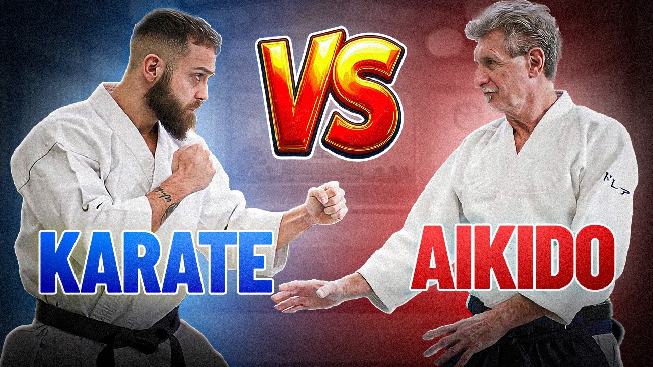 KARATE VS AIKIDO in uno SPARRING - cosa funziona  ? 🥋