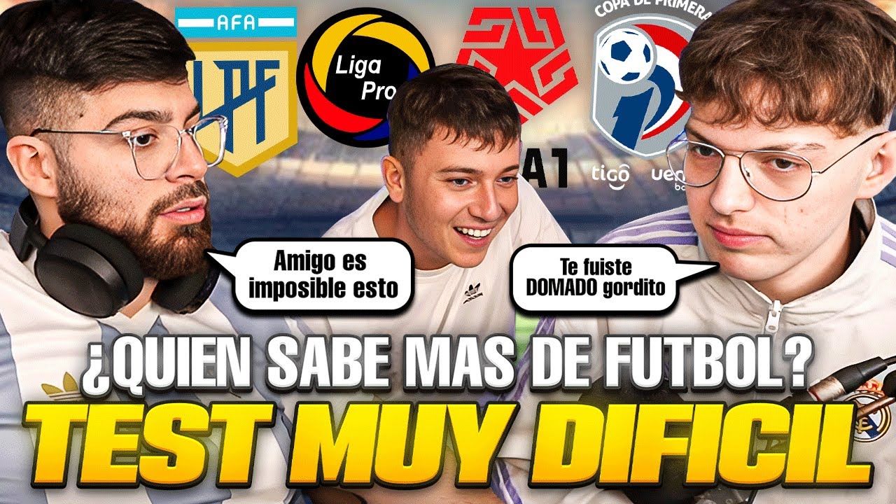 ¿QUIEN SABE MAS DE FUTBOL? LA COBRA VS @DavooXeneizeTwitch   @EZZEQUIEL (NIVEL ALTO)