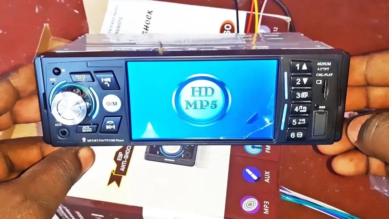 MP5 Car Player Car Radio 4.1 Inch Screen Music Player Car Stereo Bluetooth  | Nithu E-Tech