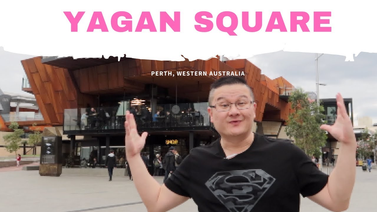 Explore Yagan Square. Perth, Western Australia