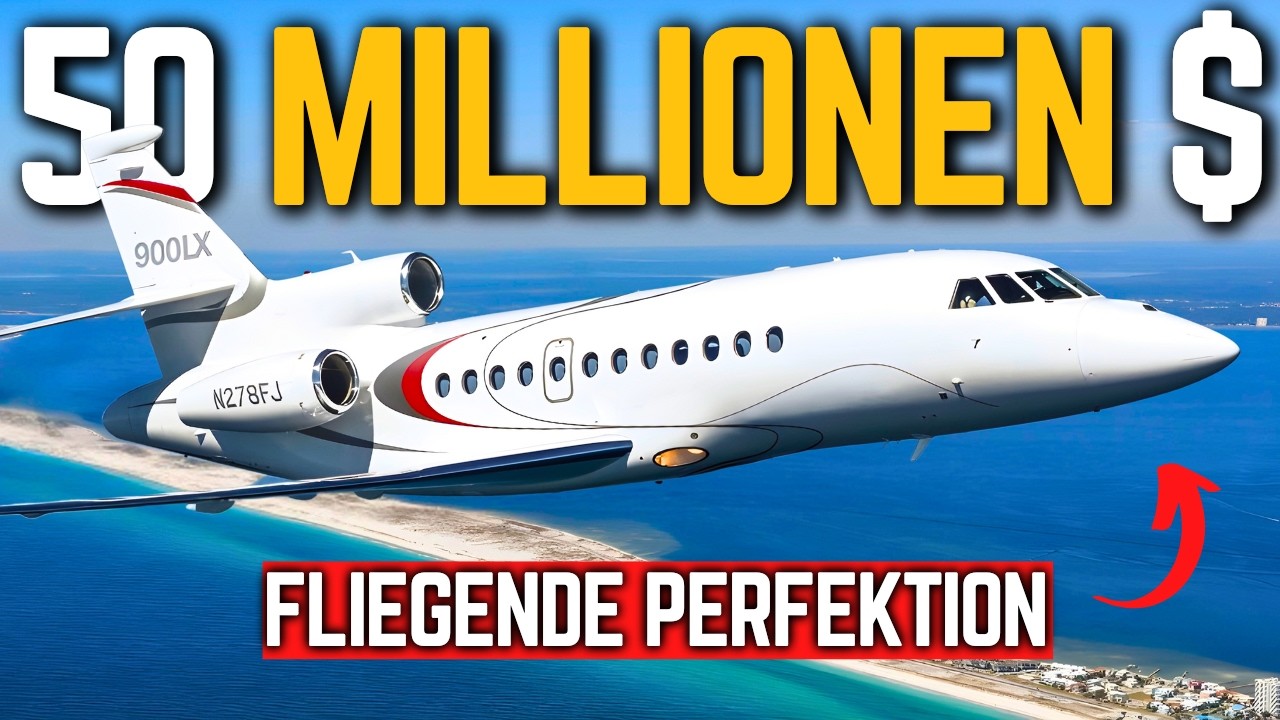 Dassault Falcon 900LX: Fliegende Perfektion für 50 Millionen Dollar
