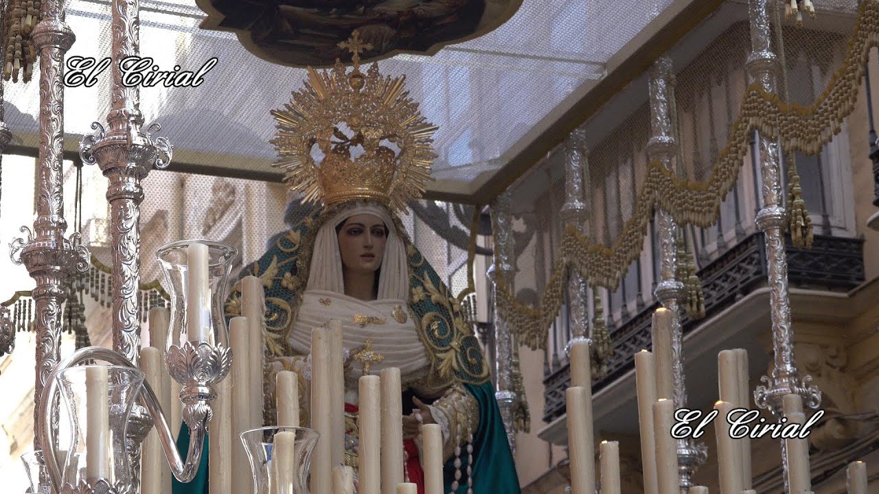 DULCE NOMBRE MALAGA 2023 CURVA ENTRE LAS CALLES COMEDIAS Y SANTA LUCIA 4K