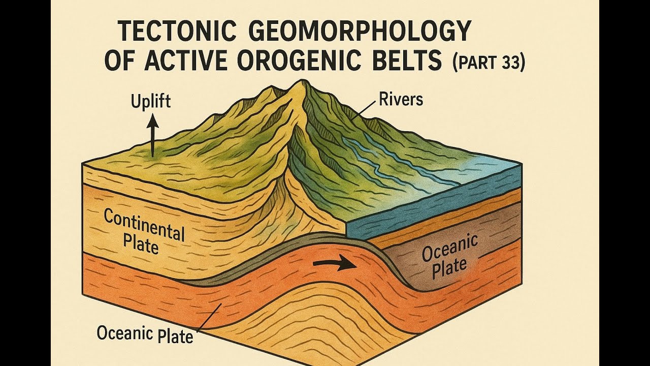 33. Tectonic Geomorphology Of Active Orogenic Belts (Part 33)