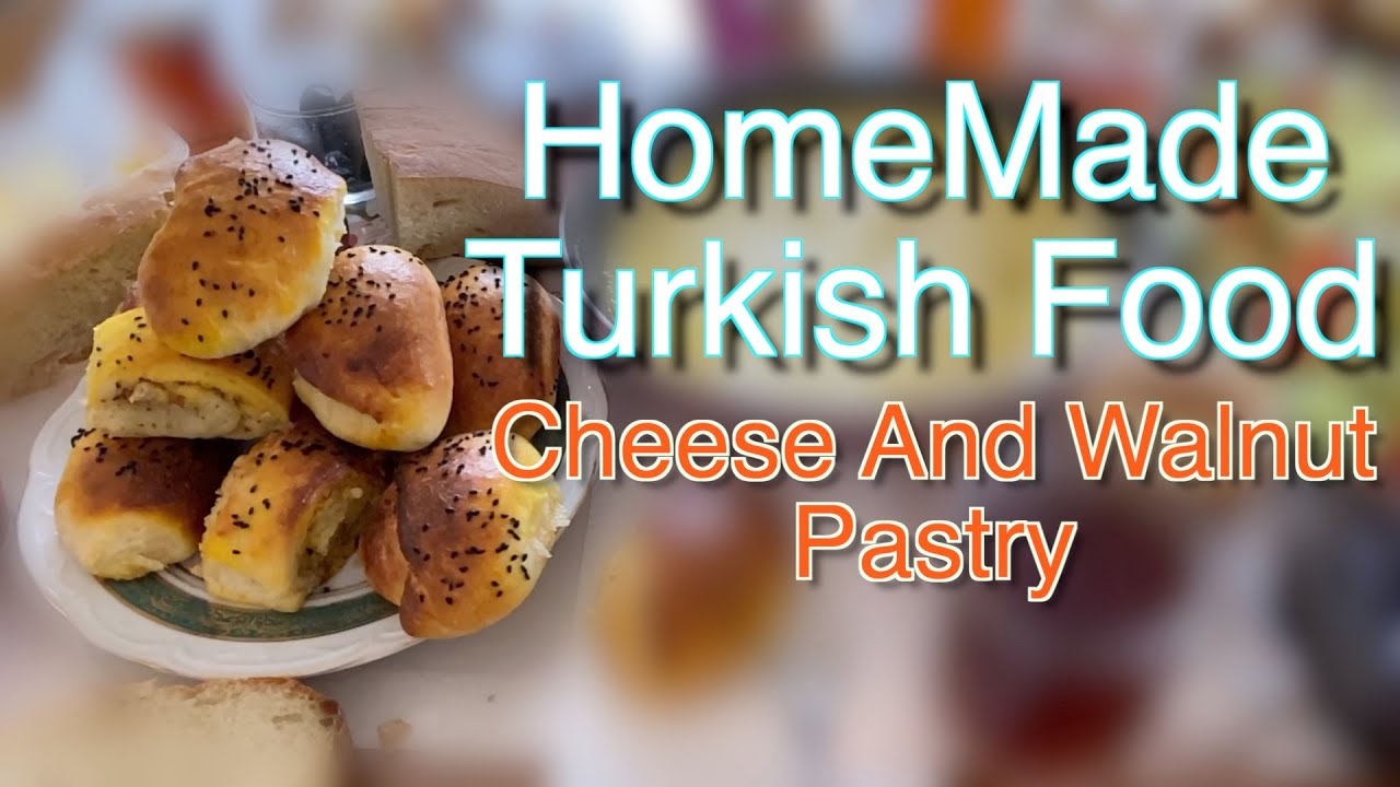 HomeMade Turkish Food "Cheese Pastry and Walnut Pastry"